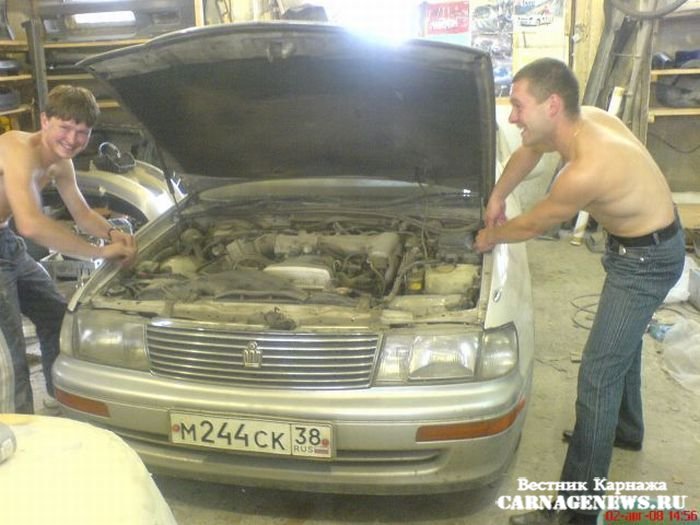 GAZ-21 concept - российский бэт-мобиль.