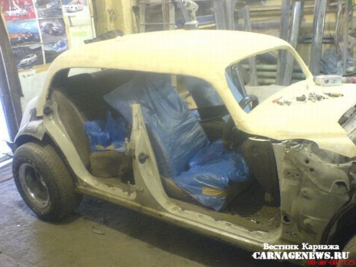 GAZ-21 concept - российский бэт-мобиль.