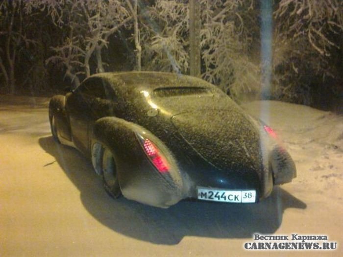 GAZ-21 concept - российский бэт-мобиль.