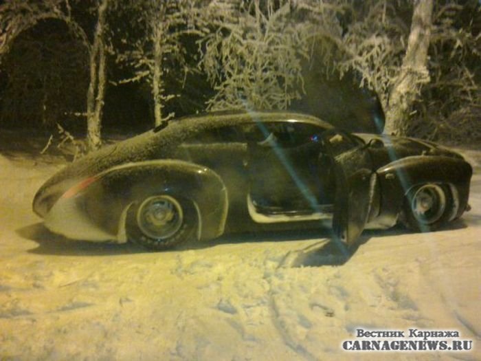 GAZ-21 concept - российский бэт-мобиль.