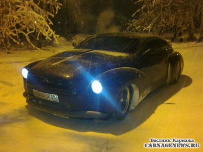 GAZ-21 concept - российский бэт-мобиль.