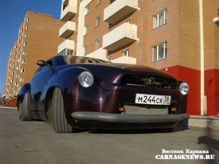 GAZ-21 concept - российский бэт-мобиль.