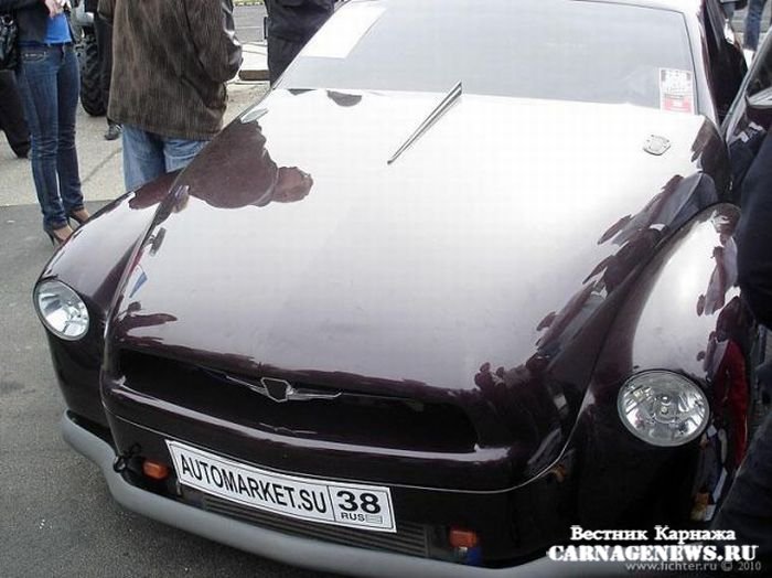 GAZ-21 concept - российский бэт-мобиль.