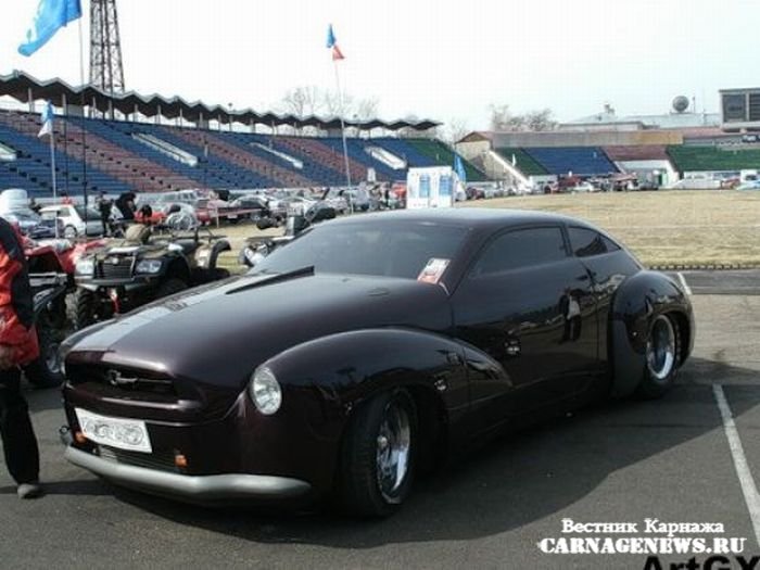 GAZ-21 concept - российский бэт-мобиль.